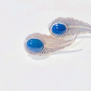 Vintage Native American sterling silver earrings